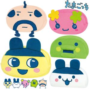 たまごっち ぬいぐるみペンポーチ まめっち / みみっち / くちぱっち / ふらわっち / おやじっち [ たまごっちグッズ ペンケース 筆箱 ソフトボア BANDAI ]