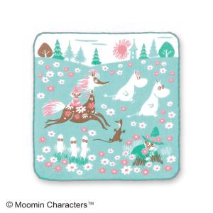 ムーミンガーゼパイルハンカチ かけっこ moomin 綿100％ タオル地 日本製 ギフト 内祝 粗品 贈り物 お祝い 母の日 プレゼント｜tl-star