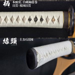 居合刀 本格シリーズ 菊一文字 2尺4寸5分 ...の詳細画像2