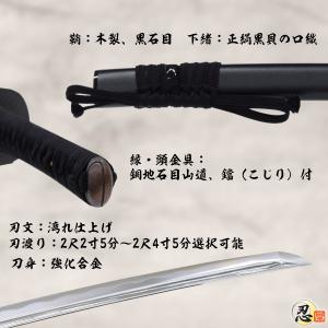 特選居合刀 2尺4寸5分 名作シリーズ 武蔵拵...の詳細画像3