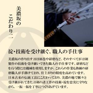 特選居合刀 2尺4寸5分 名作シリーズ 突兵拵...の詳細画像5