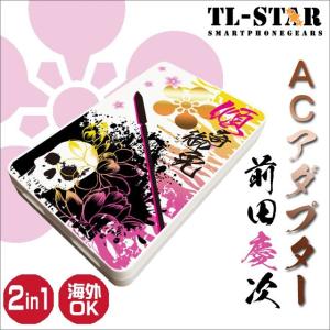 戦国武将ACアダプター 前田慶次郎-Bタイプ・縦型｜tl-star