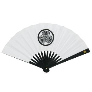 鉄扇 護身用 8寸 真田幸村・金家紋入 尾形刀剣 扇子 武道用 うちわ