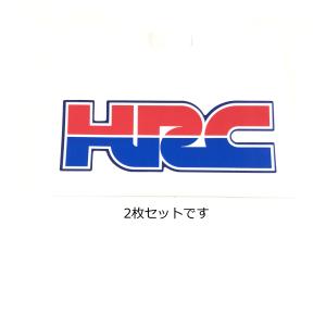 HONDA HRCタンク 青/白/赤　即日発送可能　期間限定　値下げ　送料込み ホンダ（HONDA） ホンダ純正 HRC ステッカー 2枚セット 縦 3.8cm x 横