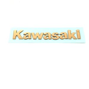 Kawasakiエンブレム カワサキ（Kawasaki） 〇 Ninja エンブレム 立体 ゴールド 2枚セット