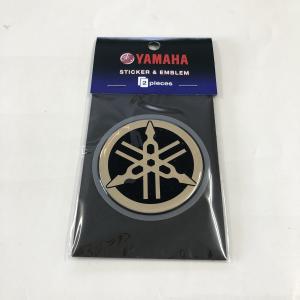 〇 ヤマハ 音叉マーク エンブレム ６０ｍｍ ビトロ ゴールド