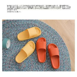 スリッパ 夏用 厚底 低反発 歩きやすい 履き...の詳細画像2