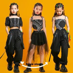 キッズ ダンス 衣装 ダンス衣装 子供 セット...の詳細画像1