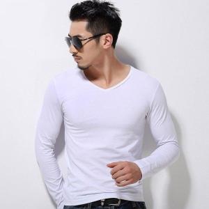 長袖Tシャツ 長袖カットソー ロンT クルーネ...の詳細画像3