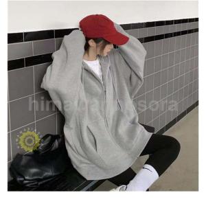 パーカー レディース プルオーバー トレーナー...の詳細画像1