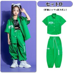 韓国子供服 キッズダンス衣装 ステージ衣装 セ...の詳細画像5