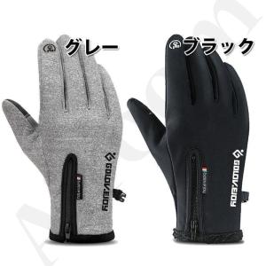 タッチパネル対応 手袋 グローブ スノーグロー...の詳細画像1