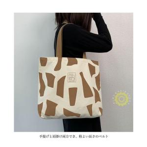 トートバッグ レディース キャンバスバッグ フ...の詳細画像4