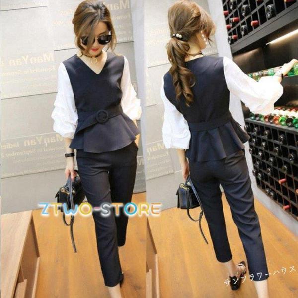 卒園式 卒業式 服 母 レディース セットアップ セレモニースーツ 服装 ママ 入学式 パンツスーツ...