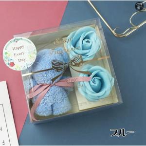 ソープフラワー タオルベア セット 母の日ギフ...の詳細画像5