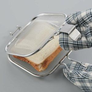 ホットサンド メッシュ 直火 グリル ホットサ...の詳細画像5