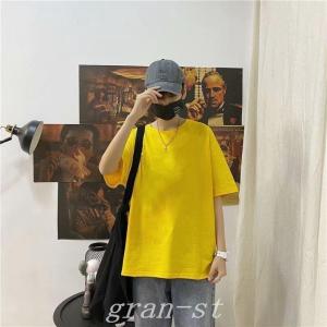 Tシャツ半袖5分袖クルーネックスメンズ男性紳士...の詳細画像5