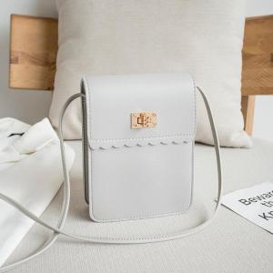 スマホポーチ レザー チェック レディース 軽...の詳細画像5