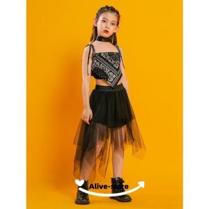 キッズ ダンス 衣装 ダンス衣装 子供 セット...の詳細画像4