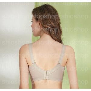 ブラジャー 小さくを見せる ノンワイヤー 脇高...の詳細画像4
