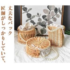 かごバッグ 浴衣 カゴバッグ ラタン 籐 着物...の詳細画像3