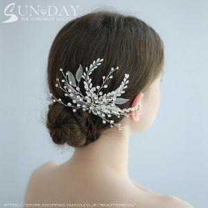 新品 かんざし 簪 ヘアアクセサリー 髪飾り ウエディング ヘッドアクセ ヘッドアクセサリー ガール ブライダルアクセ 結婚式 二次会 挙式｜tm-st2