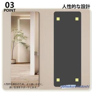 割れない鏡 一体型 全身鏡 姿見 軽い 賃貸 ...の詳細画像3