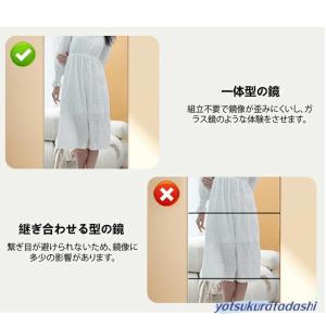 割れない鏡 一体型 全身鏡 姿見 軽い 賃貸 ...の詳細画像5