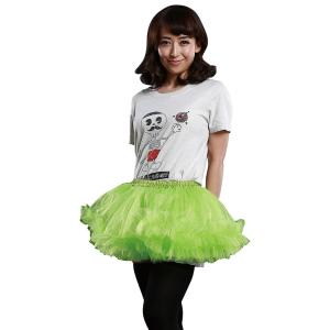 Party City ELEX バラエティグッズ 光るパニエ レディース 黄緑