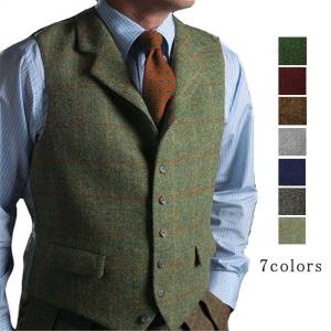 ベスト メンズ スーツベスト ジレベスト スリム Vネック