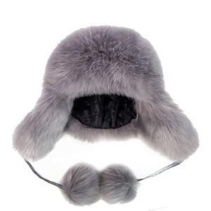 MUHLBAUER（ミュールバウアー） ラビットファー ウシャンカ リアル