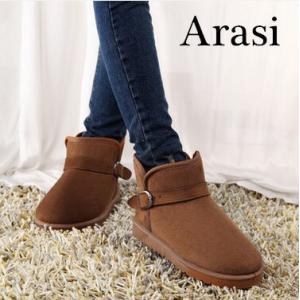 スノーブーツ レディース シューズ ブーツ ムートンブーツ ショートブーツ 女性用 短靴 ローヒール...