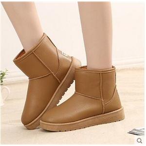 スノーブーツ レディース ブーツ ムートンブーツ ショートブーツ 裏ボア 女性用 短靴 雪対応防寒 ...