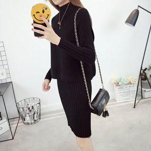 2点セットワンピース ニットワンピース タンク...の詳細画像1