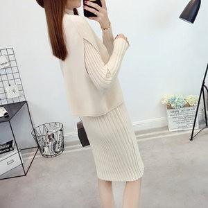 2点セットワンピース ニットワンピース タンク...の詳細画像2