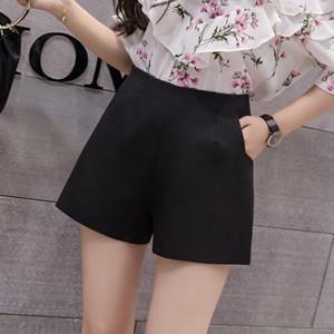 ショートパンツ レディース 短パン シフォンパンツ Aライン ハイウエスト チノパン ボトムス ゆっ...