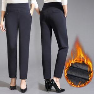 ジョガーパンツ レディース テーパードパンツ ボア付き 裏起毛 ロングパンツ 厚手 防寒 暖かい あ...