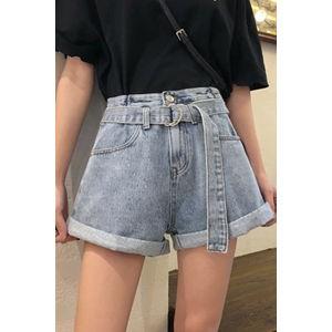 ショートパンツ レディース デニムパンツ ショーパン ワイドパンツ ボトムス 短パン ハイウエスト ...