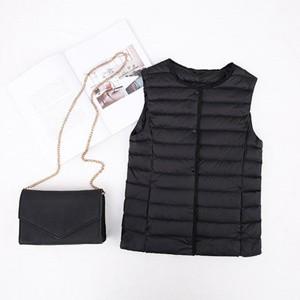 ダウンベスト レディース ベスト ショート丈 アウター 薄手 軽量 防寒 ショートベスト 暖かい 防...