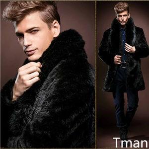ファーコート メンズ 毛皮コート ファーコート ミンク メンズ毛皮コートロング 暖かい 防寒 秋冬 送料無料 T01a091 Tman 通販 Yahoo ショッピング