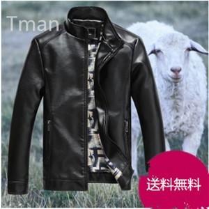 ライダースジャケット メンズ 本革 裏ボア 本革ジャケット メンズ