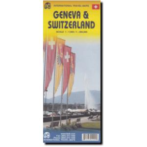 ITMB国別地図　スイス&ジュネーブ Switzerland & Geneva｜tmaps