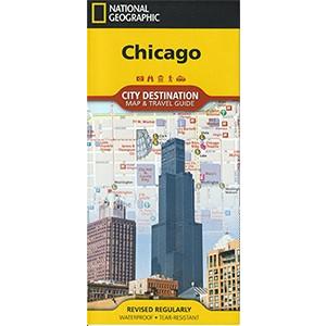 ナショナル・ジオグラフィックのシティマップ　シカゴ Chicago