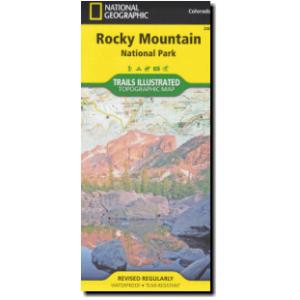 rocky mountain national park map