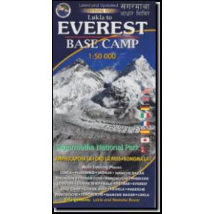 ネパールヒマラヤ・トレッキングマップ　エヴェレスト・ベースキャンプ Everest Base Camp｜tmaps