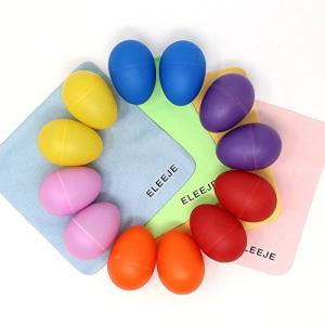 エッグシェーカー 6色 12個セット たまご 卵