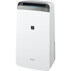 シャープ 衣類乾燥 除湿機 CVS180W ハイパワー 除湿 18L/日 プラズマクラスター 700...