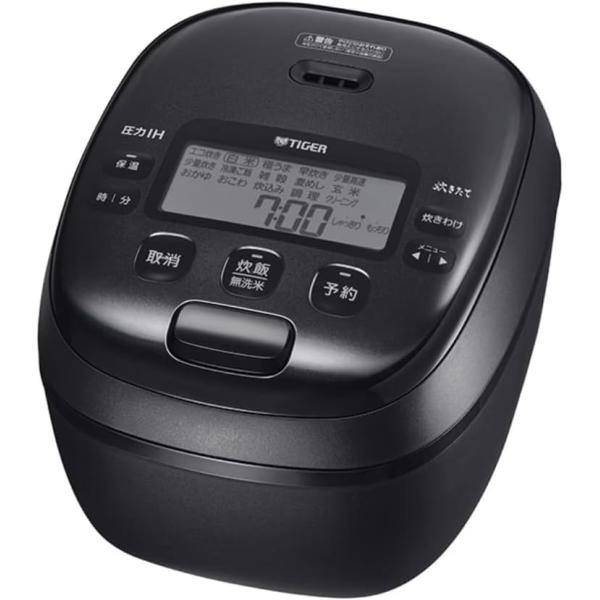 タイガー tiger JRI-B100-K(ブラック) 炊きたて 圧力IHジャー炊飯器 5.5合
