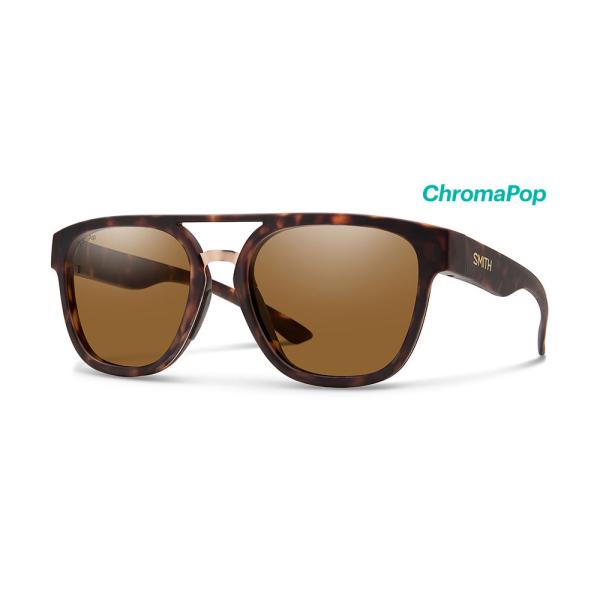 SMITH｜Agency／Matte Tort｜Polarized Brown