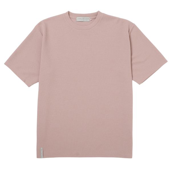 AXESQUIN ELEMENTS アクシーズクインエレメンツ ドライワッフルのショートスリーブTシ...